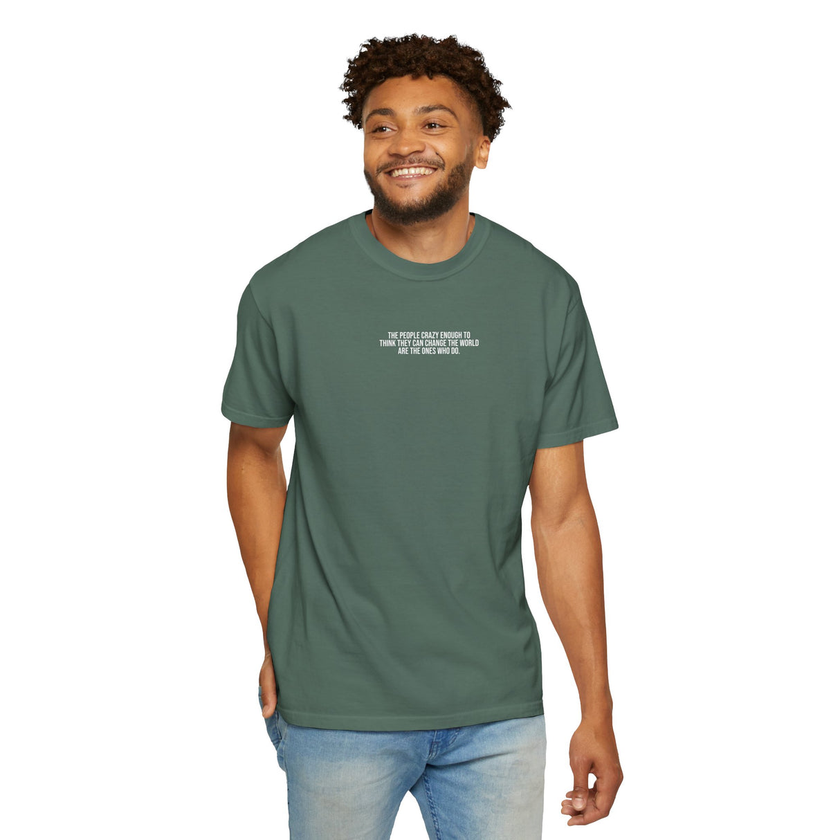 S.J. Tee — "The People Crazy Enough to Think They Can Change the World Are the Ones Who Do." — Visionaries Series | SHOP VIVENT - SHOP VIVENT