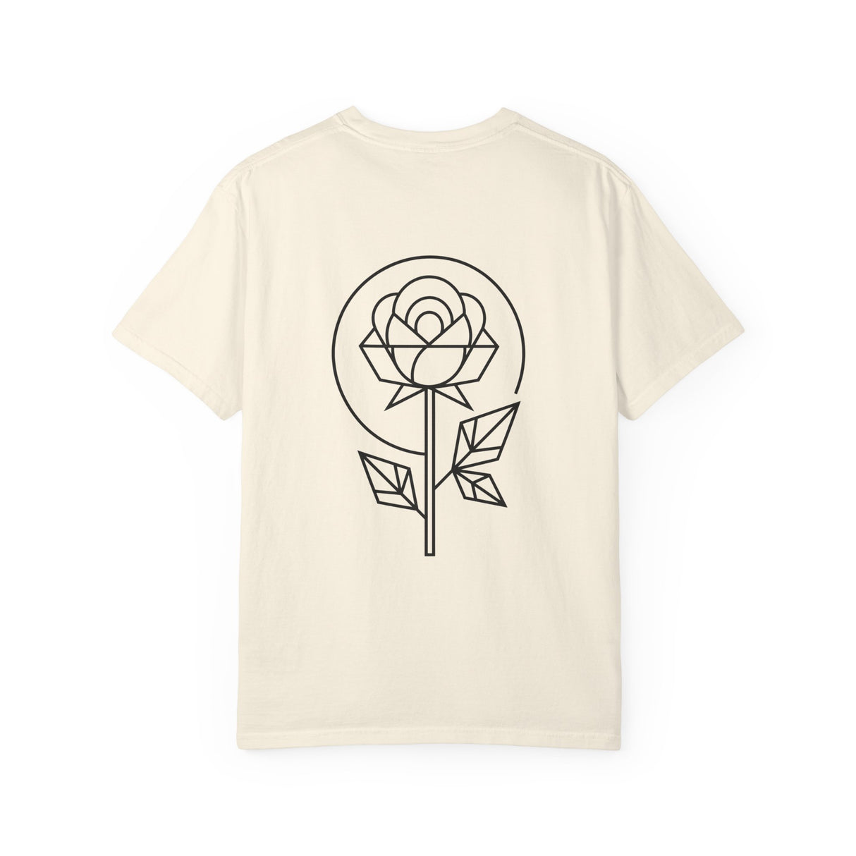 Geometric Rose Tee — "Beauty That Survives the Storm." — Bloom Series | SHOP VIVENT