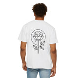 Geometric Rose Tee — "Beauty That Survives the Storm." — Bloom Series | SHOP VIVENT