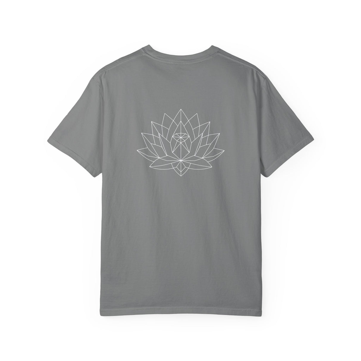 Geometric Lotus Tee — "Grown in Darkness. Built for the Light." — Bloom Series | SHOP VIVENT