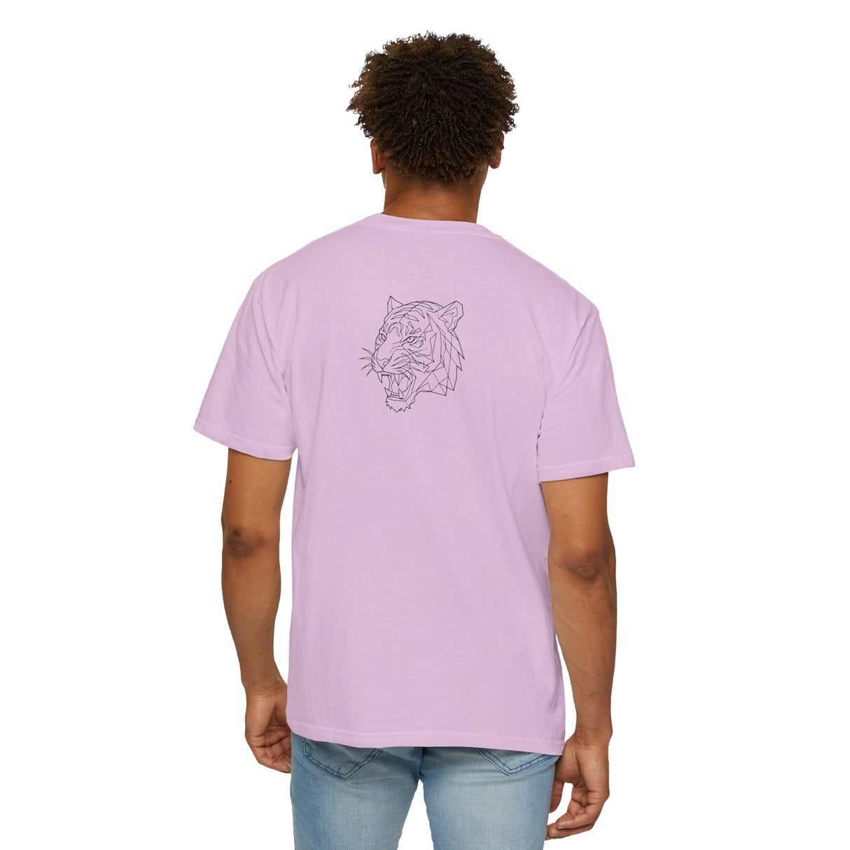 Tiger Graphic Tee — "Fear Nothing. Earn Respect." — Geometric Animal Series | SHOP VIVENT - SHOP VIVENT