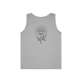 Geometric Rose Tank Top — "Even the Rose Has Thorns." — Bloom Series | SHOP VIVENT