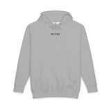 Printify Peak Hoodie from the Nature Series featuring a "Built to Rise" design, casual hoodie with nature-inspired graphics.