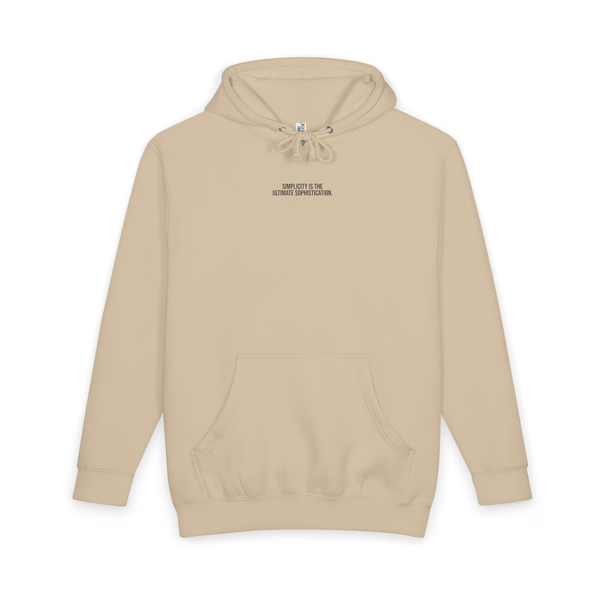 L. da Vinci Hoodie — "Simplicity is the Ultimate Sophistication." — Visionary Series | SHOP VIVENT
