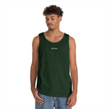 Printify Peak Tank Top from the Nature Series featuring "Built to Rise" design, casual sleeveless athletic tank top.