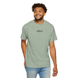 Printify road trip T-shirt from the Nature Series featuring the quote "Nowhere to Be. Everywhere to Go." on a casual cotton tee.