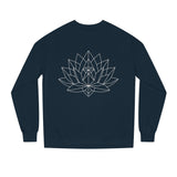 Geometric Lotus Sweatshirt — "Grown in Darkness. Built for the Light." — Bloom Series | SHOP VIVENT