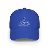 Printify Road Trip Baseball Cap from the Nature Series featuring outdoor-themed design and adjustable strap for comfortable fit