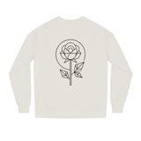 Geometric Rose Sweatshirt — "Even the Rose Has Thorns." — Bloom Series | SHOP VIVENT