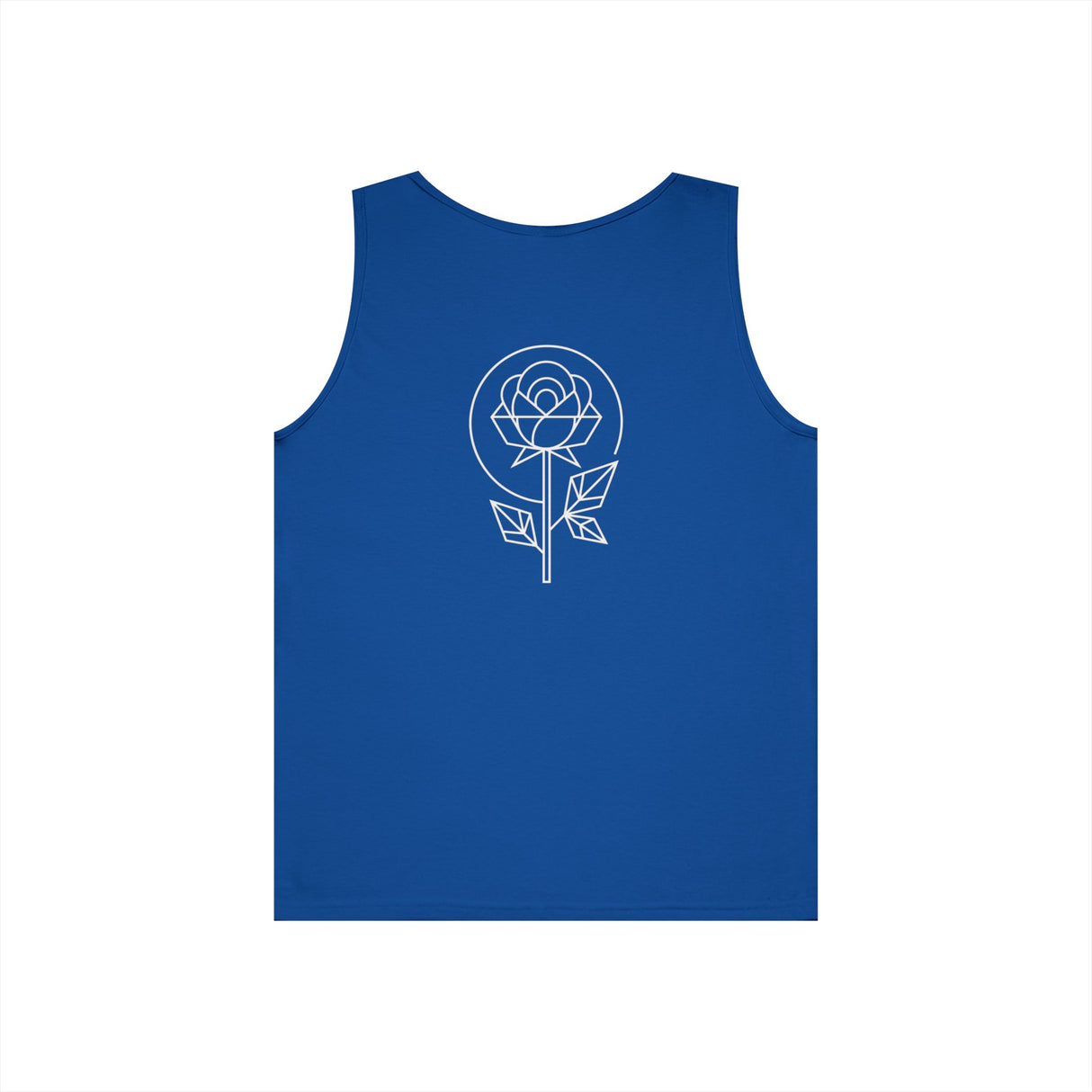 Geometric Rose Tank Top — "Even the Rose Has Thorns." — Bloom Series | SHOP VIVENT