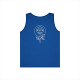 Geometric Rose Tank Top — "Even the Rose Has Thorns." — Bloom Series | SHOP VIVENT