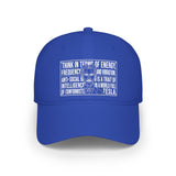 N. Tesla Baseball Cap — "Think in Terms of Energy, Frequency and Vibration." — Visionaries Series | SHOP VIVENT
