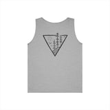 Forest Tank Top from Printify's Nature Series featuring a deep roots design, high-rise fit, and natural-inspired details.
