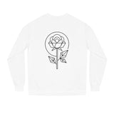 Geometric Rose Sweatshirt — "Even the Rose Has Thorns." — Bloom Series | SHOP VIVENT