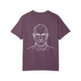 Black S.J. Tee T-shirt with inspirational quote from the Visionaries Series, featuring bold white text on the front.