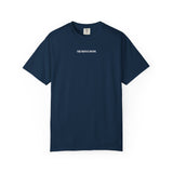 Gray Compass Tee t-shirt from Printify's Nature Series featuring "True North Is Within" slogan on the front.