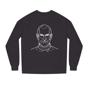 Printify S.J. Sweatshirt with motivational quote from Visionaries Series, featuring a casual fit and bold text design.