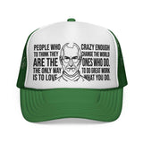 S.J. Trucker Hat — "Crazy Enough to Change the World." — Visionaries Series | SHOP VIVENT