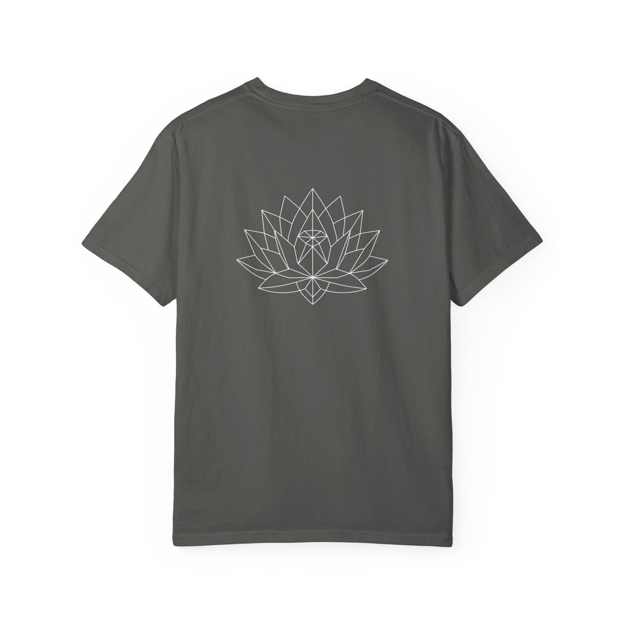 Geometric Lotus Tee — "Grown in Darkness. Built for the Light." — Bloom Series | SHOP VIVENT