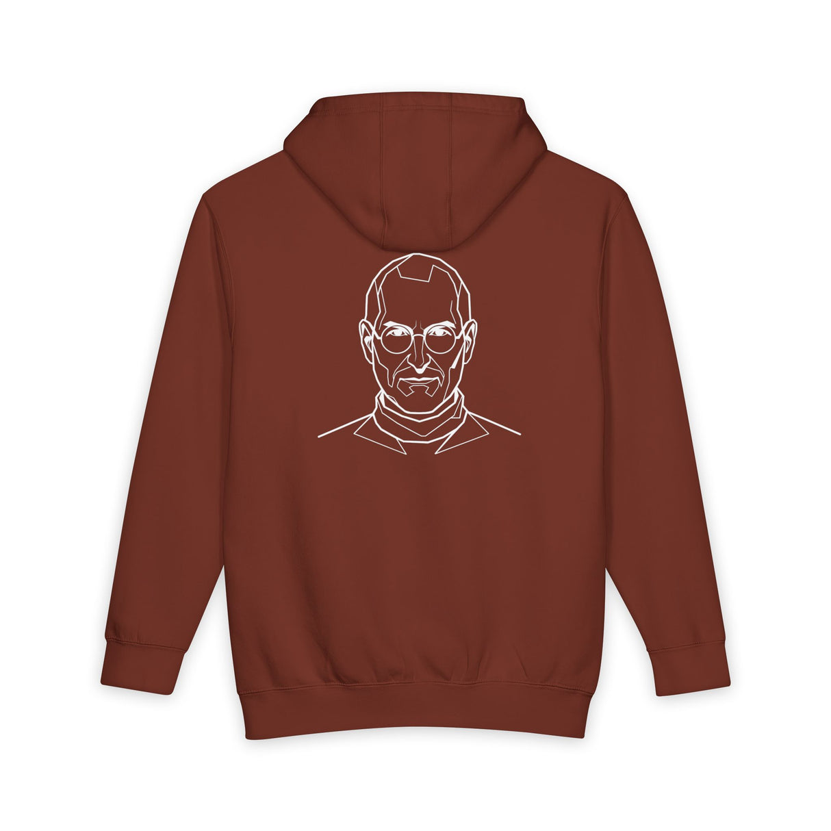 Black S.J. Hoodie from Printify featuring the quote "The people crazy enough to think they can change the world are the ones who do" in white text.