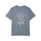 Geometric Rose Tee — "Beauty That Survives the Storm." — Bloom Series | SHOP VIVENT