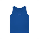 Printify Compass Tank Top from the Nature Series featuring the phrase "True North Is Within" on a casual sleeveless shirt.