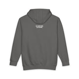 Dark gray hoodie featuring a minimalist design with the phrase "SEE EVERYTHING. SAY NOTHING." printed in white on the upper back, combining comfort with a bold, subtle statement for casual wear. | PicSEO 1776478006400